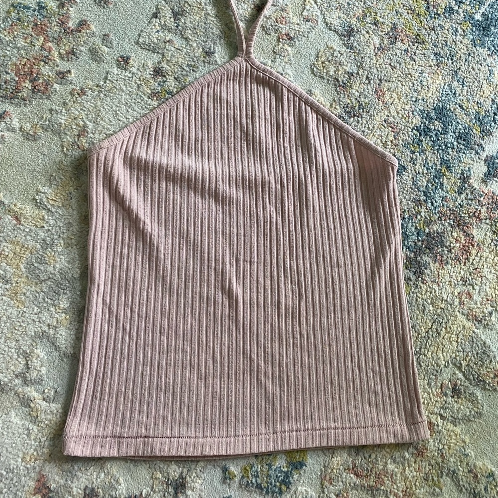 Blush Summer tank top / crop top